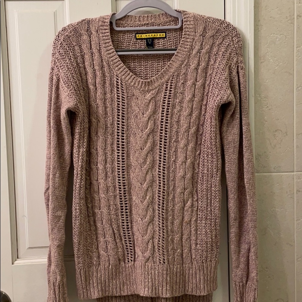 Knitted like sweater